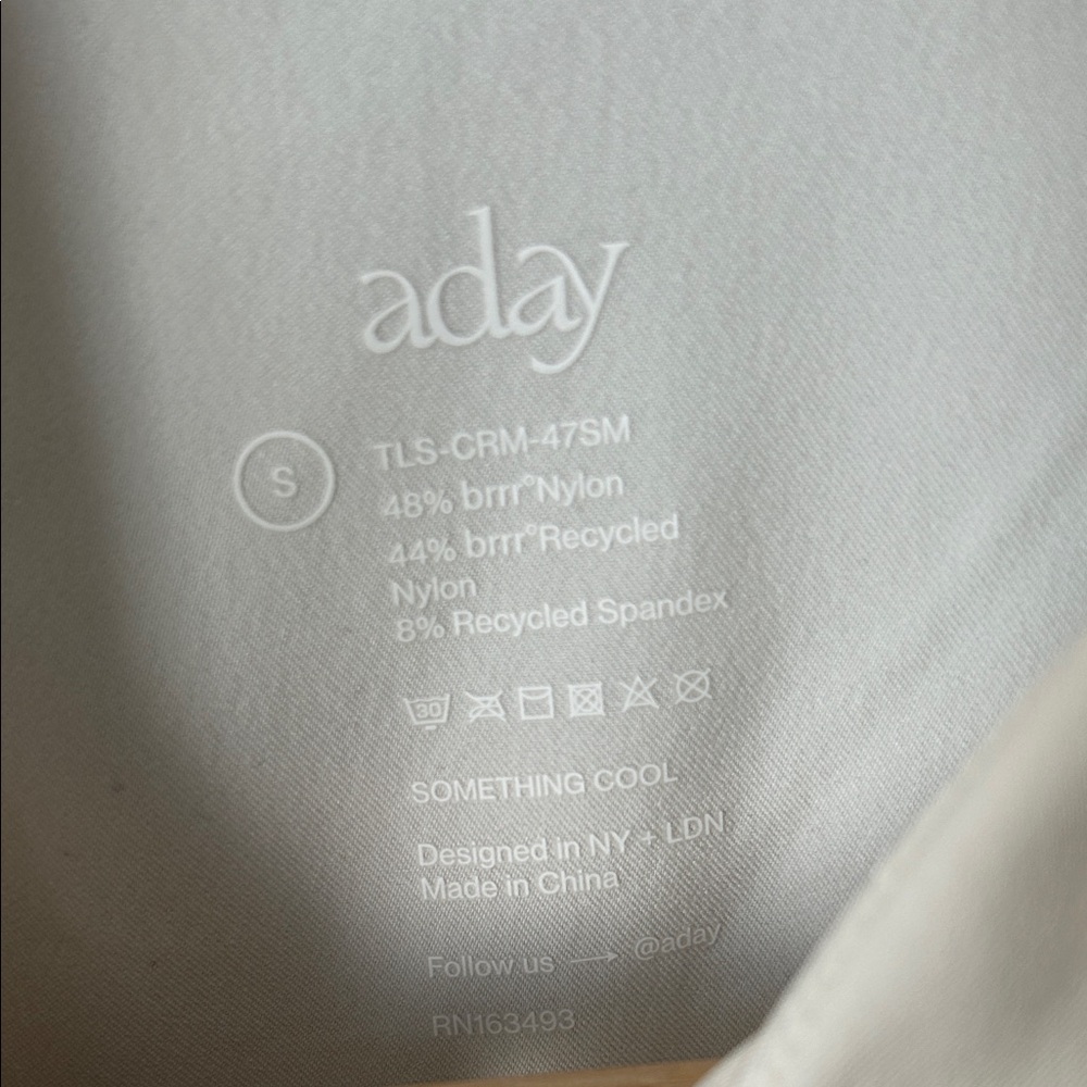 ADAY “Something Cool” Button Down Shirt NWT Small… - image 2